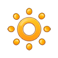 Emoji 🔅 Luminosità Bassa su Samsung One UI 1.5.