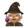 Emoji 🧙🏽 Mago: Carnagione Olivastra su Samsung One UI 1.5.