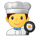 Émoji 👨‍🍳 Cuisinier sur Samsung One UI 1.5.
