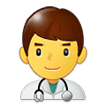 Émoji 👨‍⚕️ Professionnel De La Santé sur Samsung One UI 1.5.
