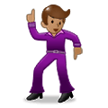 🕺🏽 Emoji Hombre Bailando: Tono De Piel Medio en Samsung One UI 1.5.