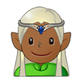 🧝🏾‍♂️ Emoji Elfo Hombre: Tono De Piel Oscuro Medio en Samsung One UI 1.5.