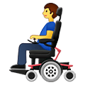 👨‍🦼 Emoji Homem Em Cadeira De Rodas Motorizada na Samsung One UI 1.5.