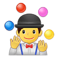 Émoji 🤹‍♂️ Jongleur sur Samsung One UI 1.5.