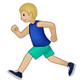 🏃🏼‍♂️ Emoji Hombre Corriendo: Tono De Piel Claro Medio en Samsung One UI 1.5.