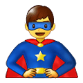 Émoji 🦸‍♂️ Super-héros Homme sur Samsung One UI 1.5.