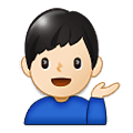 💁🏻‍♂️ Emoji Empleado De Mostrador De Información: Tono De Piel Claro en Samsung One UI 1.5.