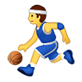Emoji ⛹️‍♂️ Uomo Che Fa Rimbalzare Una Palla su Samsung One UI 1.5.