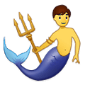 🧜‍♂️ Emoji Sirena Hombre en Samsung One UI 1.5.