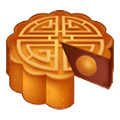 Emoji 🥮 Torta Della Luna su Samsung One UI 1.5.