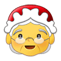 Emoji 🤶 Mamma Natale su Samsung One UI 1.5.