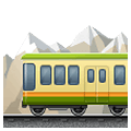 🚞 Emoji Ferrocarril De Montaña en Samsung One UI 1.5.
