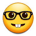 🤓 Emoji Cara De Empollón en Samsung One UI 1.5.