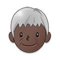 🧓🏿 Emoji älterer Erwachsener: dunkle Hautfarbe Samsung One UI 1.5.