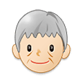 🧓🏻 Emoji älterer Erwachsener: helle Hautfarbe Samsung One UI 1.5.