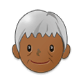 🧓🏾 Emoji Idoso: Pele Morena Escura na Samsung One UI 1.5.