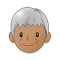 Émoji 🧓🏽 Personne âgée : Peau Légèrement Mate sur Samsung One UI 1.5.