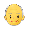 Emoji 👴 Uomo Anziano su Samsung One UI 1.5.