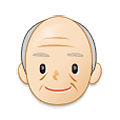 Emoji 👴🏻 Uomo Anziano: Carnagione Chiara su Samsung One UI 1.5.