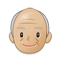 Emoji 👴🏼 Uomo Anziano: Carnagione Abbastanza Chiara su Samsung One UI 1.5.