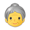 👵 Emoji ältere Frau Samsung One UI 1.5.