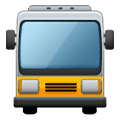 🚍 Emoji ônibus Se Aproximando na Samsung One UI 1.5.
