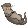 Emoji 🦦 Lontra su Samsung One UI 1.5.