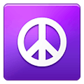 ☮️ Emoji Símbolo De La Paz en Samsung One UI 1.5.