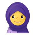 🧕 Emoji Frau mit Kopftuch Samsung One UI 1.5.