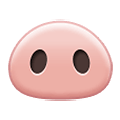 Emoji 🐽 Naso Da Maiale su Samsung One UI 1.5.