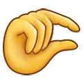 🤏 Emoji Mano Pellizcando en Samsung One UI 1.5.