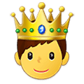 🤴 Emoji Príncipe en Samsung One UI 1.5.
