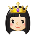 Émoji 👸🏻 Princesse : Peau Claire sur Samsung One UI 1.5.