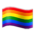Emoji 🏳️‍🌈 Bandiera Arcobaleno su Samsung One UI 1.5.