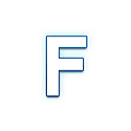 🇫 Emoji Letra do símbolo indicador regional F na Samsung One UI 1.5.