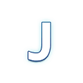 🇯 Emoji Indicador regional símbolo letra J en Samsung One UI 1.5.