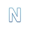 🇳 Emoji Letra do símbolo indicador regional N na Samsung One UI 1.5.