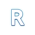 🇷 Emoji Regional Indikator Symbol Buchstabe R Samsung One UI 1.5.