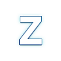 🇿 Emoji Letra do símbolo indicador regional Z na Samsung One UI 1.5.