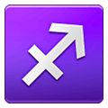 Emoji ♐ Segno Zodiacale Del Saggitario su Samsung One UI 1.5.