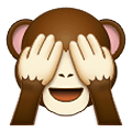 🙈 Emoji sich die Augen zuhaltendes Affengesicht Samsung One UI 1.5.