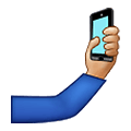 🤳🏼 Emoji Selfie: mittelhelle Hautfarbe Samsung One UI 1.5.