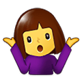 🤷 Emoji Persona Encogida De Hombros en Samsung One UI 1.5.