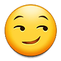 Emoji 😏 Faccina Con Sorrisetto su Samsung One UI 1.5.