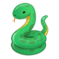 Emoji 🐍 Serpente su Samsung One UI 1.5.