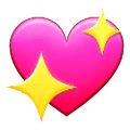 💖 Emoji Coração Brilhante na Samsung One UI 1.5.