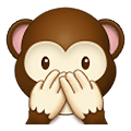 Emoji 🙊 Non Parlo su Samsung One UI 1.5.