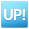 🆙 Emoji Botão «UP!» na Samsung One UI 1.5.