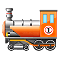 Émoji 🚂 Locomotive sur Samsung One UI 1.5.