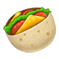 🥙 Emoji Pão Recheado na Samsung One UI 1.5.